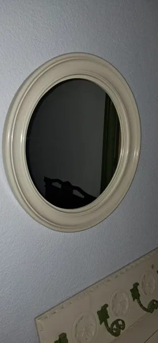 Conjunto entradita mesa y espejo