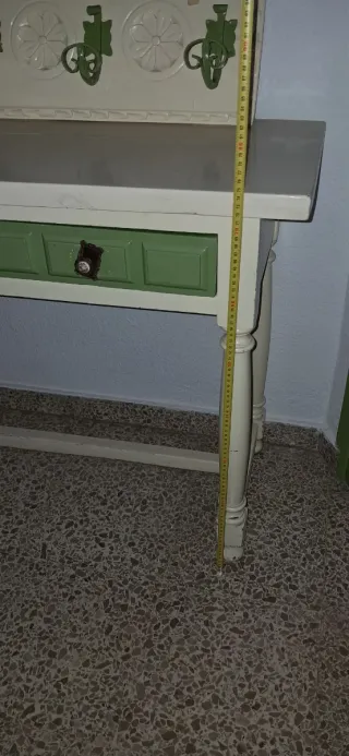 Conjunto entradita mesa y espejo