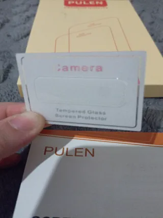 PULEN Protector Pantalla Móvil Transparente