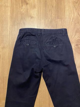 Pantalones chinos azul marino