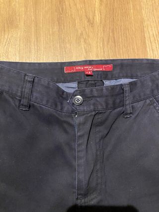 Pantalones chinos azul marino