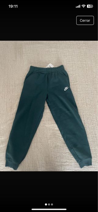 Pantalón Nike niña/o verde