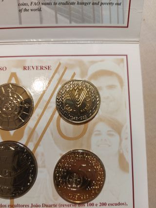 Carteira INCM 1995 escudos (ONU/FAO)