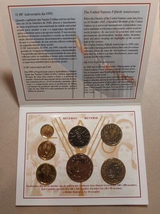Carteira INCM 1995 escudos (ONU/FAO)
