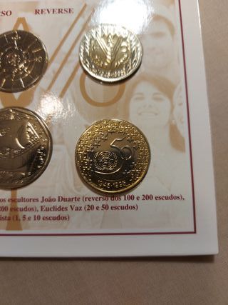 Carteira INCM 1995 escudos (ONU/FAO)