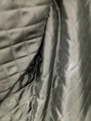 Chaqueta de Piel Progetto Pelle Negra Hombre