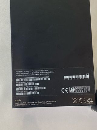 Caja iPhone 12 Pro Max Blanco 128GB