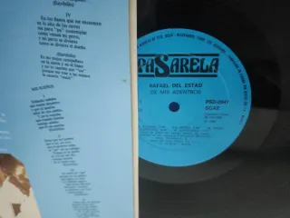 Lote 3 Vinilos Cante Flamenco Rafael del Estad