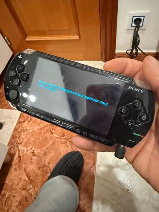 Consola PSP Sony Negra