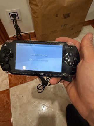 Consola PSP Sony Negra