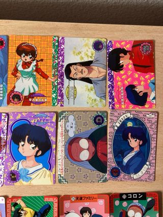 Lote de cards de Ranma 1/2