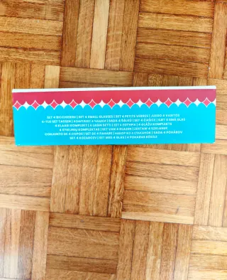 Set 4 Bicchierini tazzine Caffè Bialetti - Nuovi