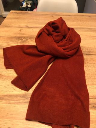 Sciarpa color borgogna