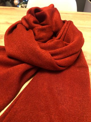 Sciarpa color borgogna