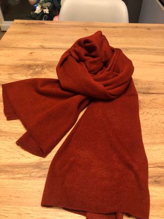 Sciarpa color borgogna