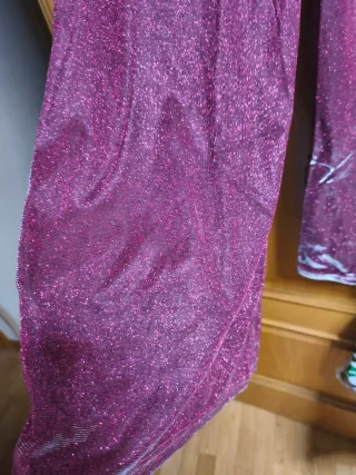 Pantalones fiesta brillo talla S