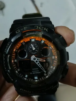 Casio G-Shock GA-100L Orologio Uomo Nero