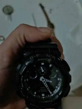 Casio G-Shock GA-100L Orologio Uomo Nero