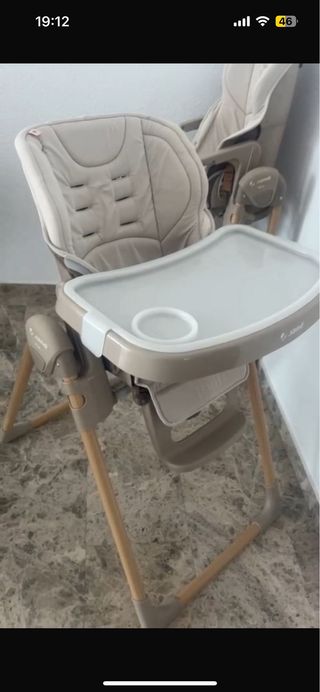 2 Hamacas y tronas infantiles gemelar