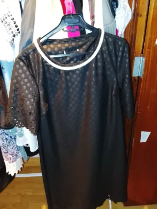 Vestido negro elegante