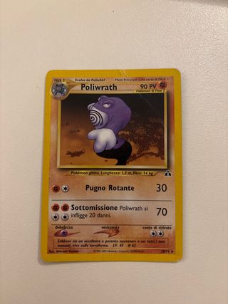 Carta Pokémon Poliwrath 28/75