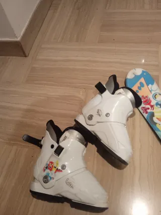 Esquís y botas niño Wedze