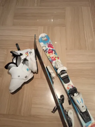 Esquís y botas niño Wedze