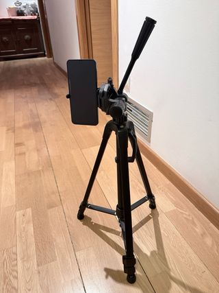 Trípode para móvil y cámara