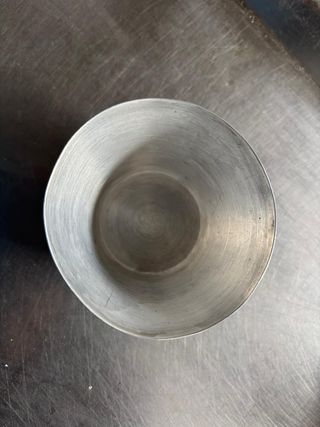 12 moldes Flan Individual Metal