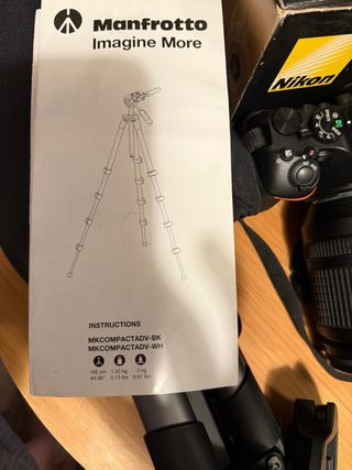 Cámara Nikon D5500 + Objetivo 18-140 VR kit