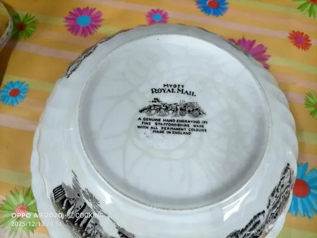 Lote 2 Soperas Myott Son & Co