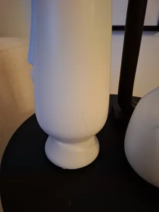 Jarrones diseño minimalista cara cerámica