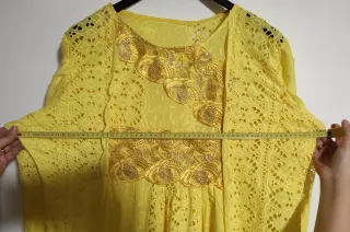 Vestido Novia Mexicana Dorado