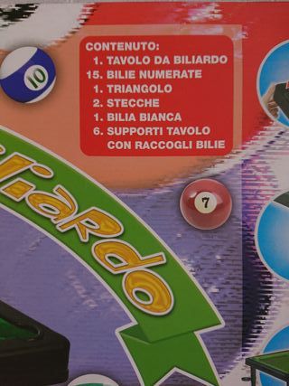 Giocattolo Biliardo da Tavolo Smontabile