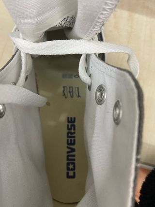 Converse grises altas