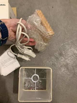 Luminária de Mesa S. M. JULY NATURAL