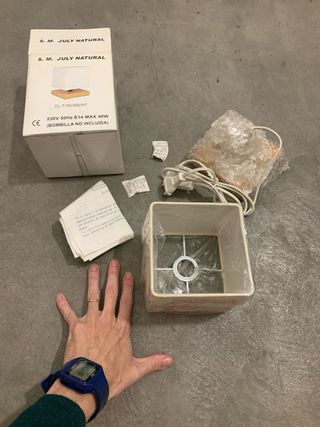 Luminária de Mesa S. M. JULY NATURAL