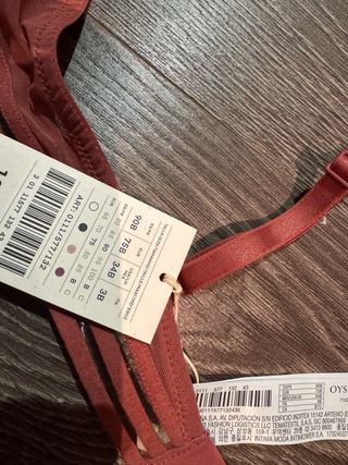 Sujetador Oysho 90B Rosa Nuevo