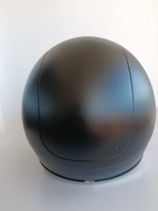 Casco Jet Vespa Negro mate