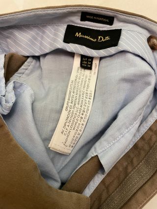 Pantaloni Massimo Dutti Marrone Taglia 44