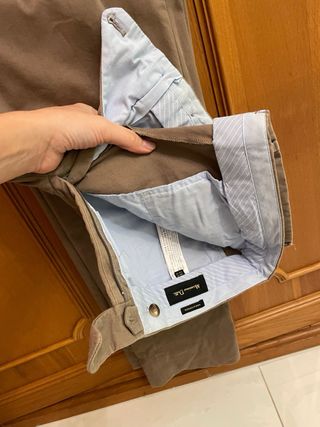 Pantaloni Massimo Dutti Marrone Taglia 44