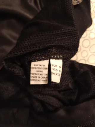 Chaqueta bomber negra