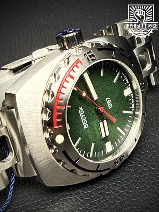 Vostok Amphibia 1967 Cristal de zafiro A estrenar!