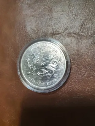 Moneda Niue 2022 Oz Plata
