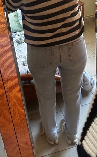 Pantalón vaquero Zara azul