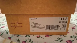 Zapatillas Toni Pons esparto mujer beige