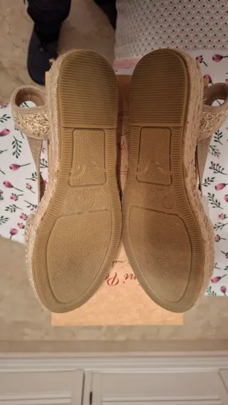 Zapatillas Toni Pons esparto mujer beige