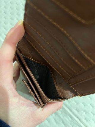 Portafoglio uomo marrone