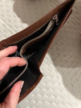 Portafoglio uomo marrone