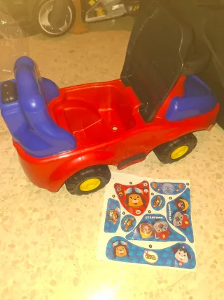 Correpasillos infantil rojo y azul